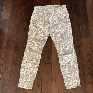 Lucky Brand animal print jeans